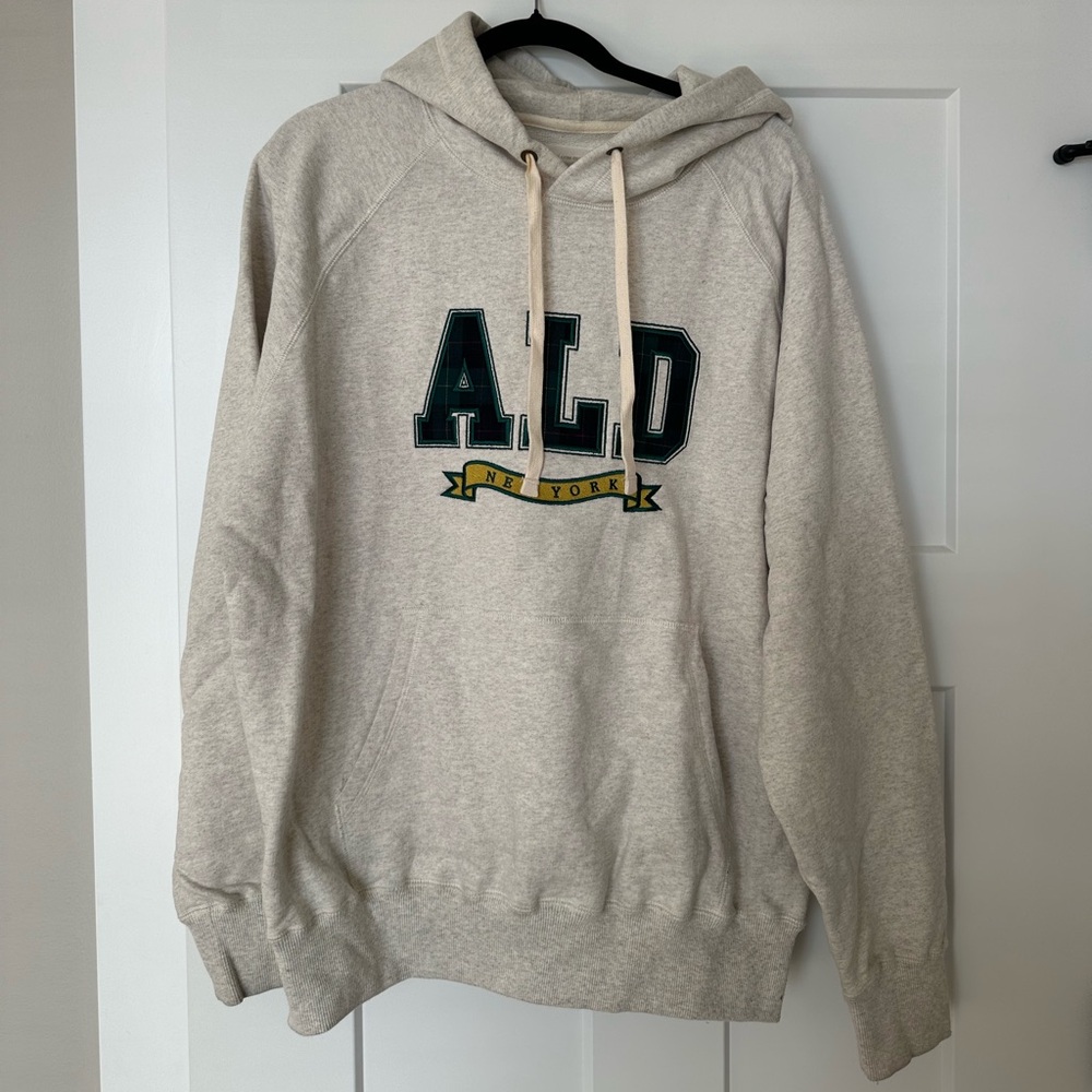 Plaid Appliqué ALD Hoodie